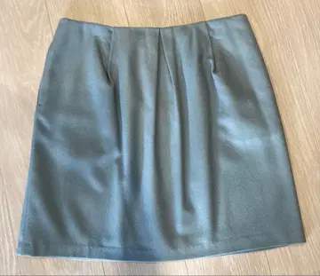 Stick and Span 블루 그레이 타이트 스커트