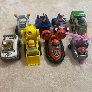 파우패트롤 다이캐스트 비클 8체 세트