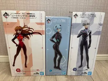 신세기 에반게리온 피규어 3체 세트 아스카 아야나미 레이 카오루