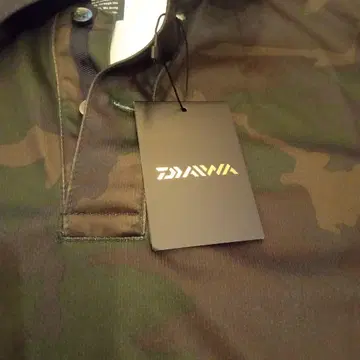 Daiwa 카모 패턴 피케 셔츠