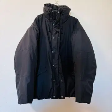 ANPAS 블랙 다운 자켓 M 사이즈