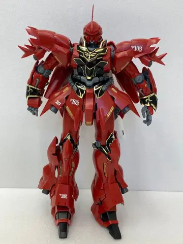 MG 1/100 MSN-06S 시난주 Ver.Ka 티타늄 피니쉬