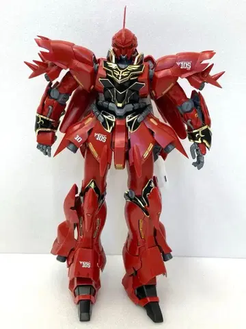 MG 1/100 MSN-06S 시난주 Ver.Ka 티타늄 피니쉬