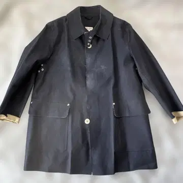 폴스미스 별주 매킨토시 밴딩 스텐카라 코트 네이비 L