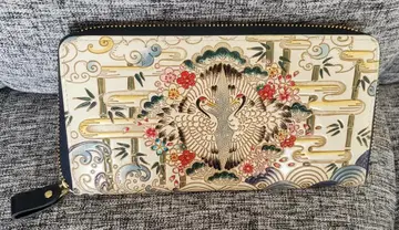 분코야 오제키  지퍼 장지갑 무카이즈루