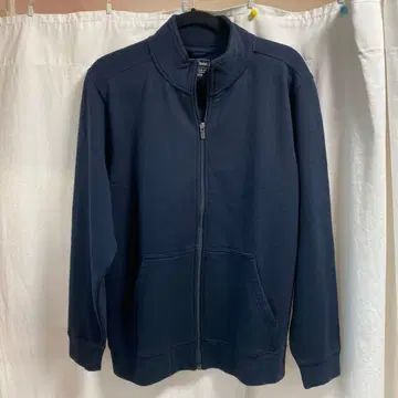 [ 거의 미사용 ] 엘엘빈 맨투맨 지퍼 업 가디건 속기모