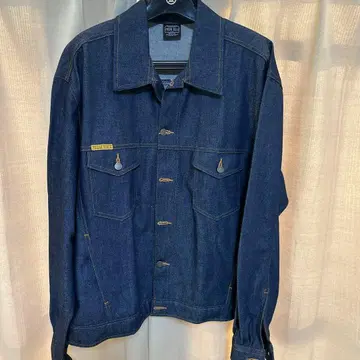 PRSN BLU 다크 데님 자켓 미사용 새상품 XL