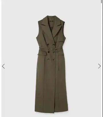 anuans 아 더블 브레스트 원피스