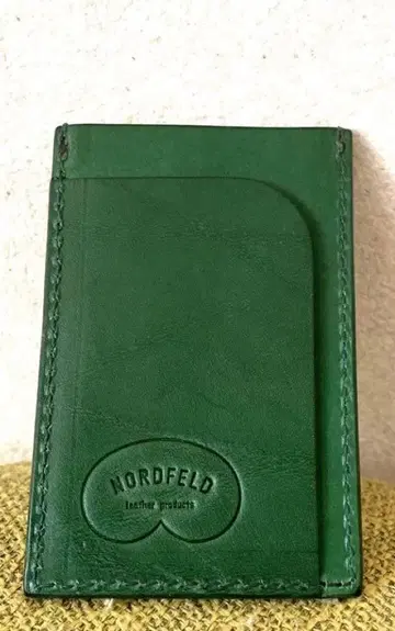 nordfeld 노르드펠드 패스 케이스 그린 HERZ