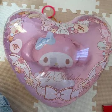 My Melody 하트형 벌룬 비닐 공기