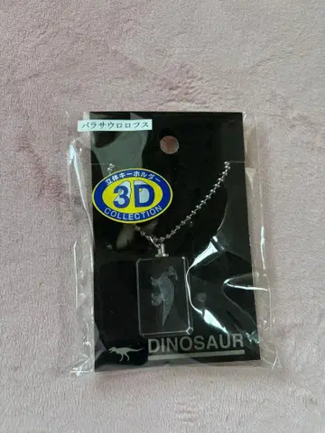 3D 입체 크리스탈 키링 파라사우롤로푸스