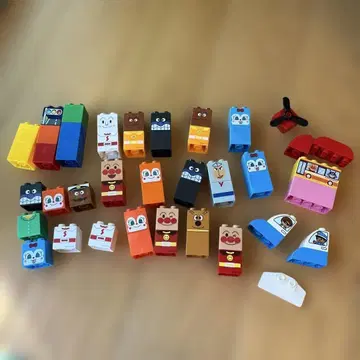 호빵맨 캐릭터 블록 30개 이상