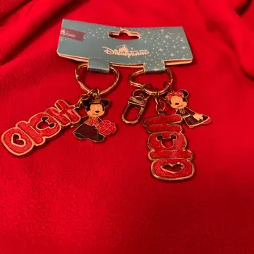 홍콩 디즈니 미키&미니 키링 세트 즉시 구매 OK