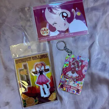 큐어 휘핑 아크릴 스탠드 브로마이드 키링 묶음 판매