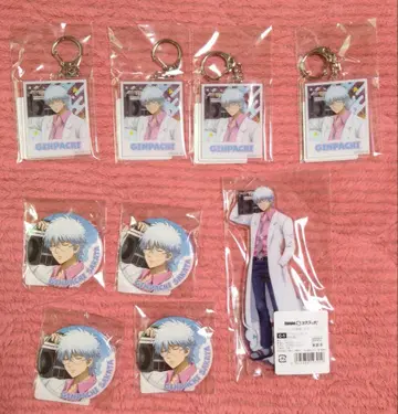 3년 Z반 긴파치선생 DMM 스크래치 긴토키 캔뱃지 은혼 아크릴 스탠드