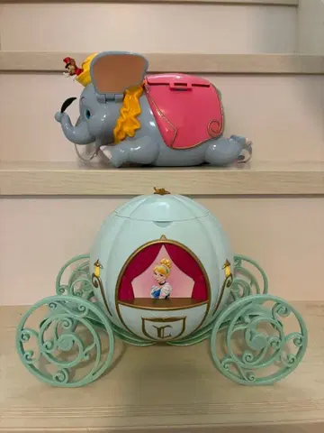 [ 12월 말 폐기_사용 ] 덤보와 신데렐라 팝콘 바스켓