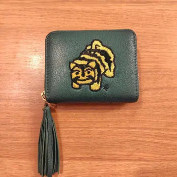 토라야 우이로 x perche x ear 아코디언 주름 접이식 지갑 그린