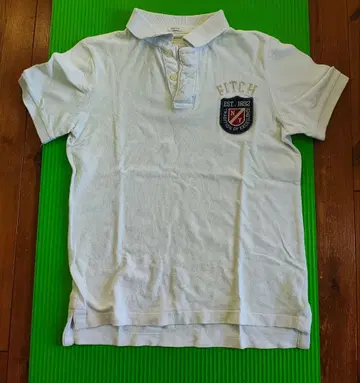 Abercrombie & Fitch 피케 셔츠 M 화이트