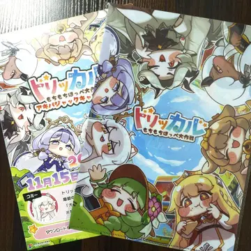 트리컬 A4 클리어 파일 플라이어 아키하바라