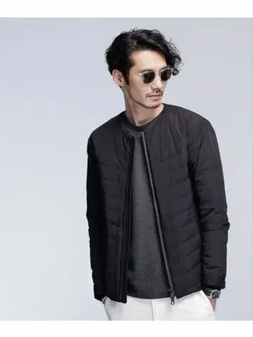 니시카와 다운(R) [SHIELD] 블랙 다운 자켓