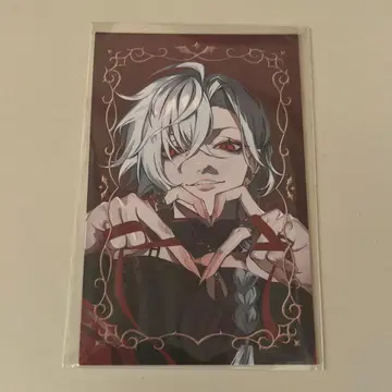 니지산지 쿠츠하 금박 사진풍 카드