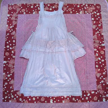 [ 거의 새상품 ] 핑크하우스 너무 귀여운 프릴 잔뜩 타블리에 드레스