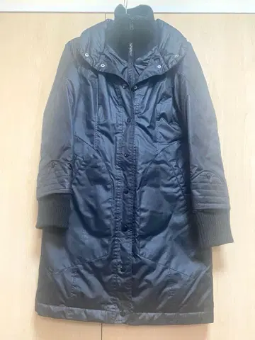 BK 다운 깃털 자켓 코트 발수 가공 방한 중고