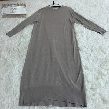 SLOBE IENA 슬로브 이에나 홀가먼트 니트 원피스