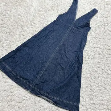 [ c6682 ] GU 원피스 데님 롱 슬리브리스