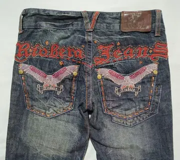 RIOBERA/빈티지 데님/새 자수/[M]