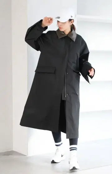 BAYFLOW (HERETAM) 라이닝 스텐카라 코트