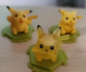 [레어] 포켓몬 풀컬러 컬렉션 피카츄 3체 세트