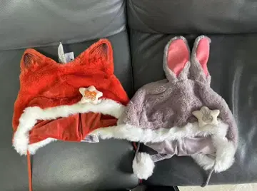 상하이 디즈니 한정판 주토피아 팬 캡 2세트