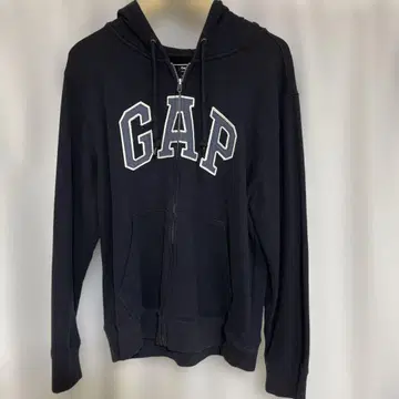 GAP 네이비 풀 집업 후드티 L