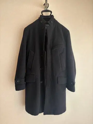 Engineered Garments 블랙 체스터 코트 XS