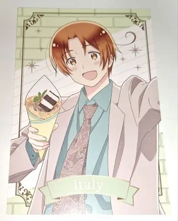 헤타리아 이탈리아 엽서 Crepe Time AGF