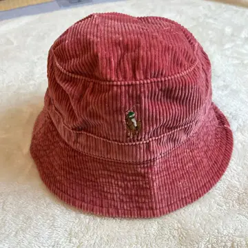 랄프 로렌 버킷 햇 핑크