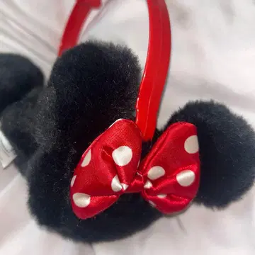 디즈니 미니 귀도리 머리띠