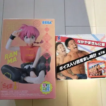 란마 피규어 1/2 & 나카야마킨니군 알람 시계