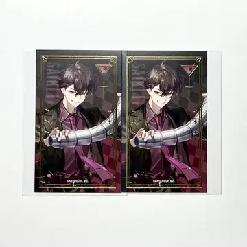 니지산지 HEROES 애니메이트 카페 사에키 잇테츠 트레이딩 카드