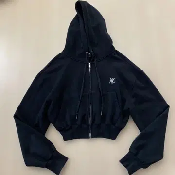 WOOALONG 후드티 숏 기장