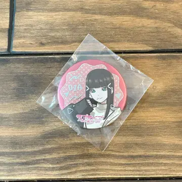 러브 라이브! 누마즈 현지애 축제 2025 쿠로사와 다이아 호일 캔뱃지