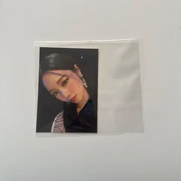 프로미스나인 한정 추첨 특전 지성 친필 사인 개별 브로마이드