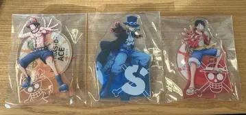 원피스 나카오 아크릴 스탠드 3개 세트 ONE PIECE