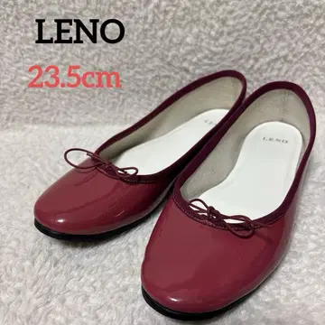 리노 패턴트 레더 발레 슈즈 플랫슈즈 비브람 밑창
