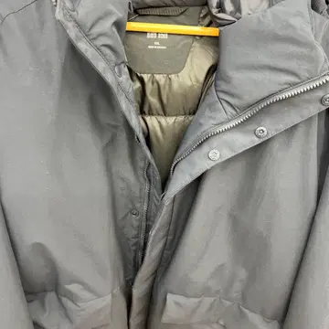 하이브리드 다운 아우터 블랙 유니클로 3L