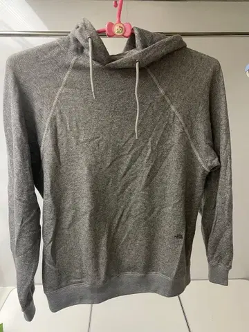 THE NORTH FACE 그레이 후드티 XL 퍼플 라벨