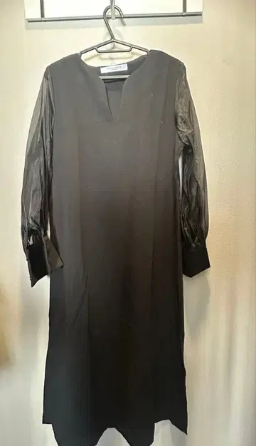 MARIA MARFA 블랙 긴팔 원피스