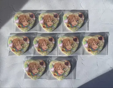 앙스타 시라토리 아이라 GIRA 데코 하트 캔뱃지