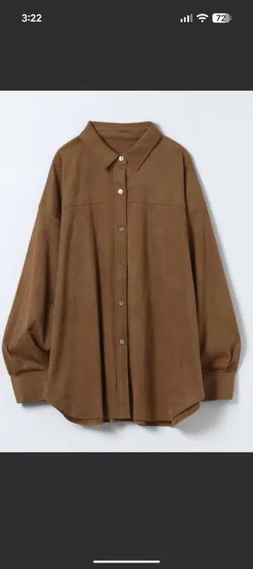 JEANASIS 소프트 스웨이드 셔츠 자켓